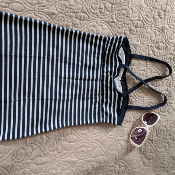 NWOT! A&F striped dress/swim cover-up XS - Picture 2 of 4